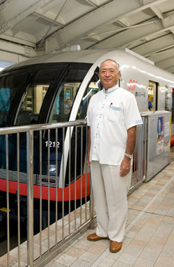 比嘉良雄さん（74歳）