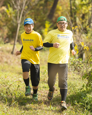 関崎 豊さん（43歳）、智琉(さとる)さん（12歳）（長野県東筑摩郡麻績村）