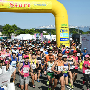 東北で唯一の5月開催。高速コースで記録を狙う！いわて奥州きらめきマラソン　5月21日（日）開催