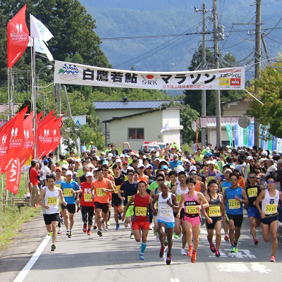 黄金色の稲穂の中を快走できる公認コース！　9月23日（土・祝）白鷹若鮎マラソン開催