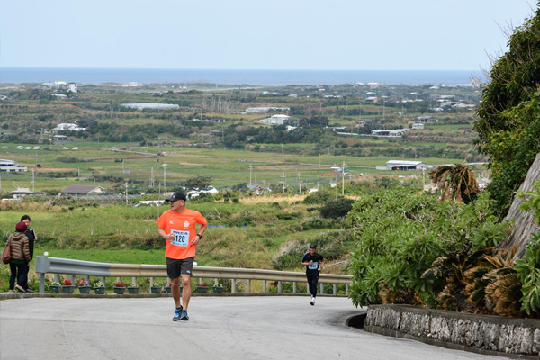 景色は美しいがコースは厳しい