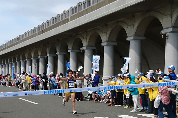 日本最北端わっかない平和マラソン　夏の練習の成果は日本最北端の地で