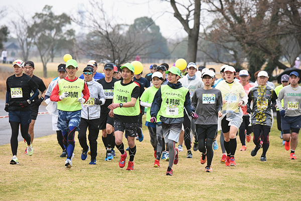 コースは幅も広く走りやすい