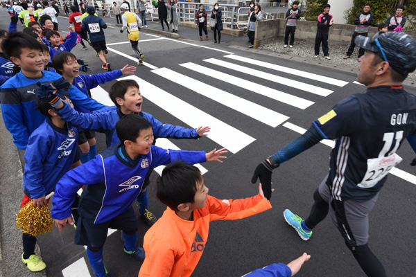 子どもたちから元気を分けてもらう