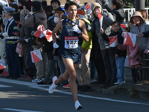 4区で区間新記録を出した東洋大・相澤晃選手