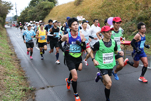 今大会より設置された2時間50分のペースセッター