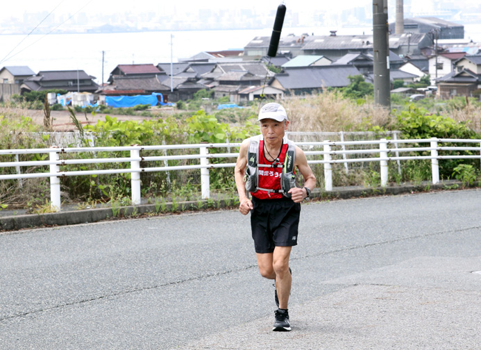 力強いランニングフォーム！