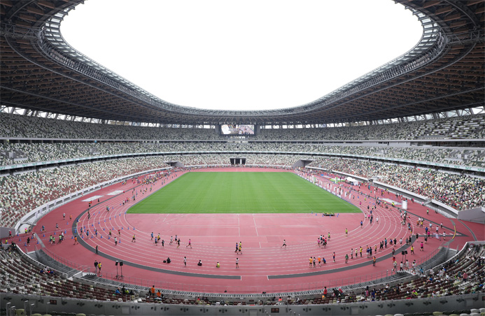 昨年5月に開催された国立競技場EKIDEN＆リレーフェスティバル（写真／下山展弘）