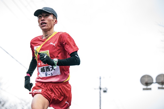 金栗四三杯を受賞した城西大の山本唯翔選手（写真／小野口健太）