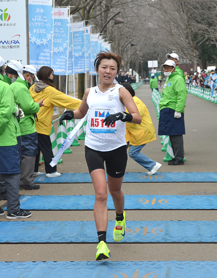 女子は遠藤知佐さんが2連覇