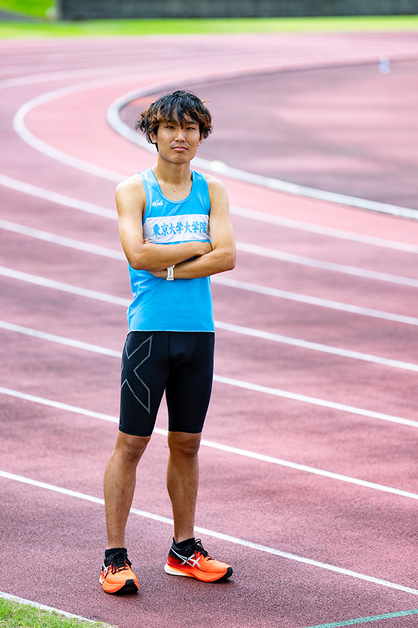 低酸素下の高強度トレーニングを研究する森田さん