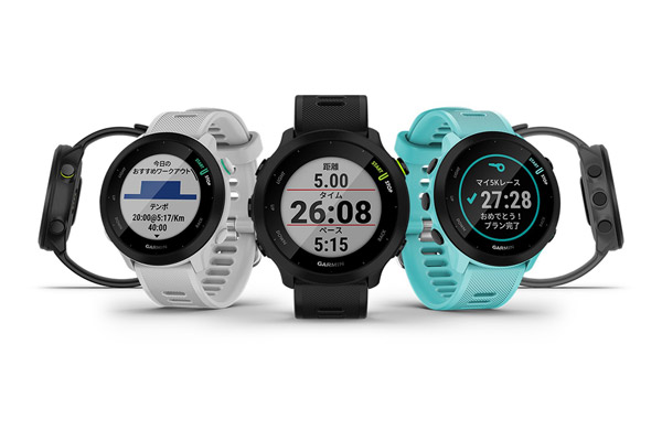 Garmin、ビギナーに最適なGPSランニングウォッチ『ForeAthlete 55』を６月17日発売！(PR)