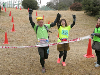 20kmの部は「府民の森なるかわ園地ぼくらの広場」がゴール地点