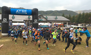 秋田市の太平山スキー場をスタート！